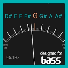 套色准确的低音调谐器 Chromatic Bass Tuner